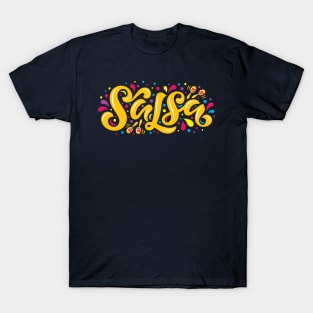 Salsa - Colorful Maracas T-Shirt